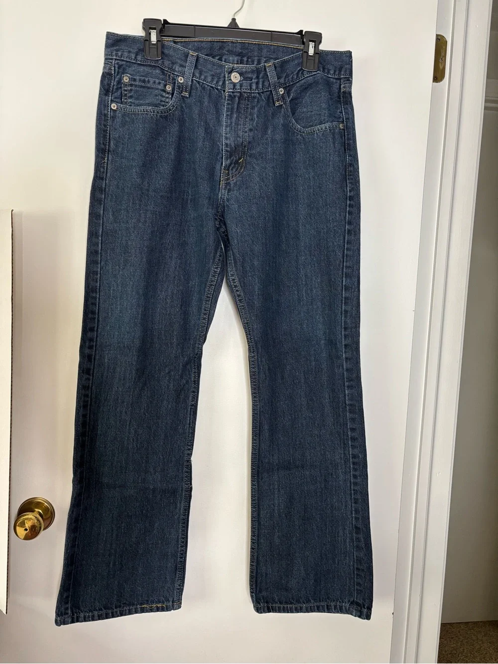 Levi's Men's Dark Blue Bootcut Jeans